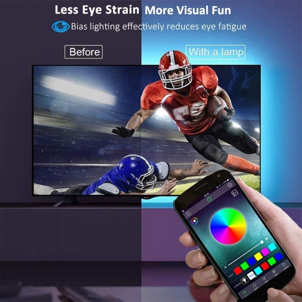USB Powered LED Light Strip TV 65”-75” Backlight - Picture 4 of 12